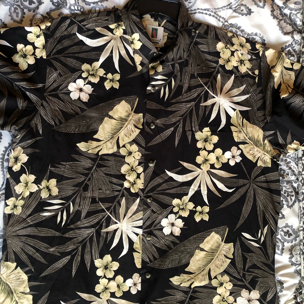 Tori Richard Hawaiian shirt XL Button down Men